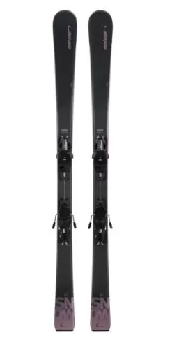 2023 Elan Snow Black Ls Womens Skis With El 7.5 Bindings