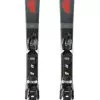 2023 Nordica Team Am Jr Skis With Fdt 7 Bindings -Ski Online Store 19014 RED l