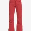 Roxy Women's Diversion Insulated Snow Pants -Ski Online Store 20001 BRICKRED l