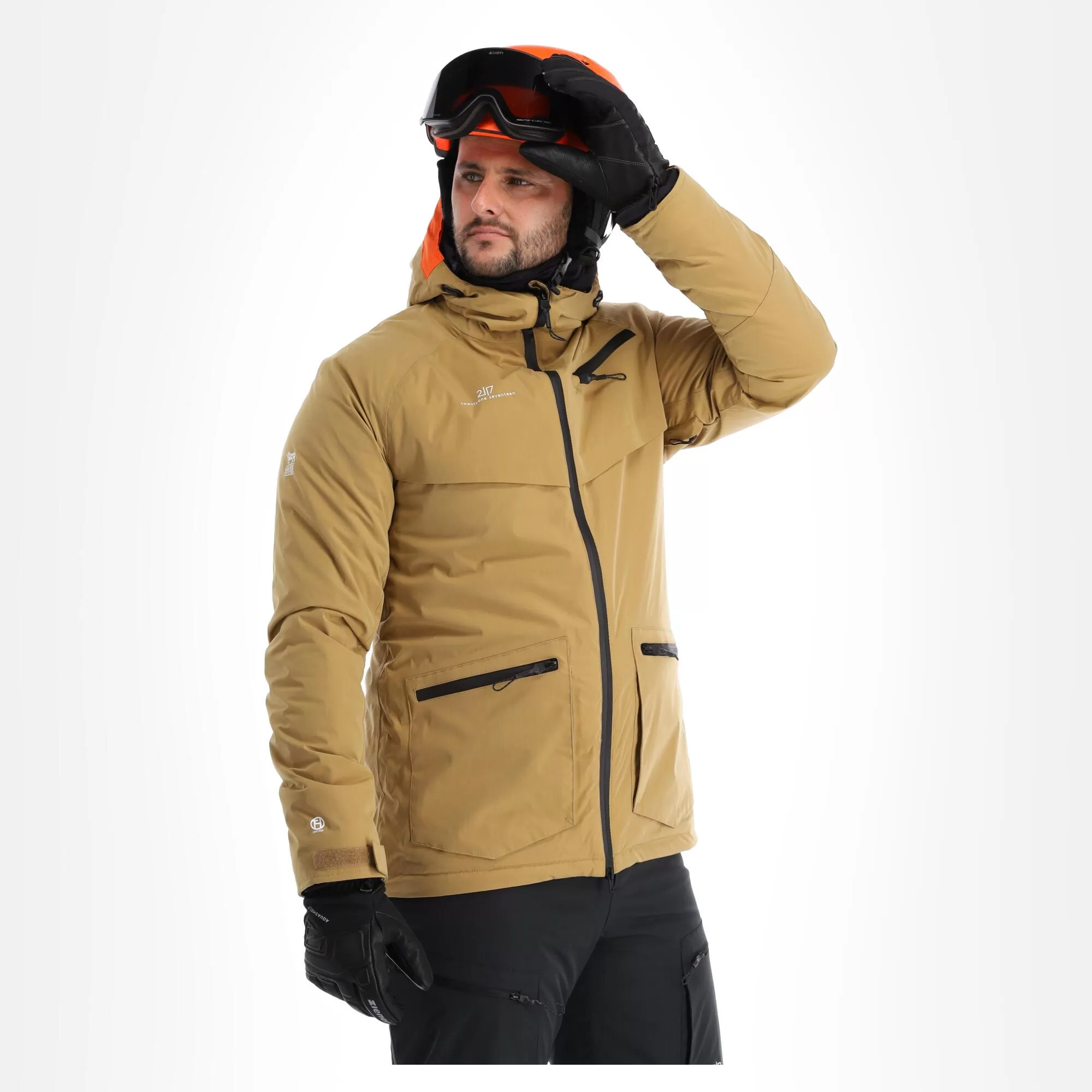 2117 Of Sweden, Nyhem Ski Jacket Men Goud 6 2117 Of Sweden, Nyhem Ski Jacket Men Goud - Image 4