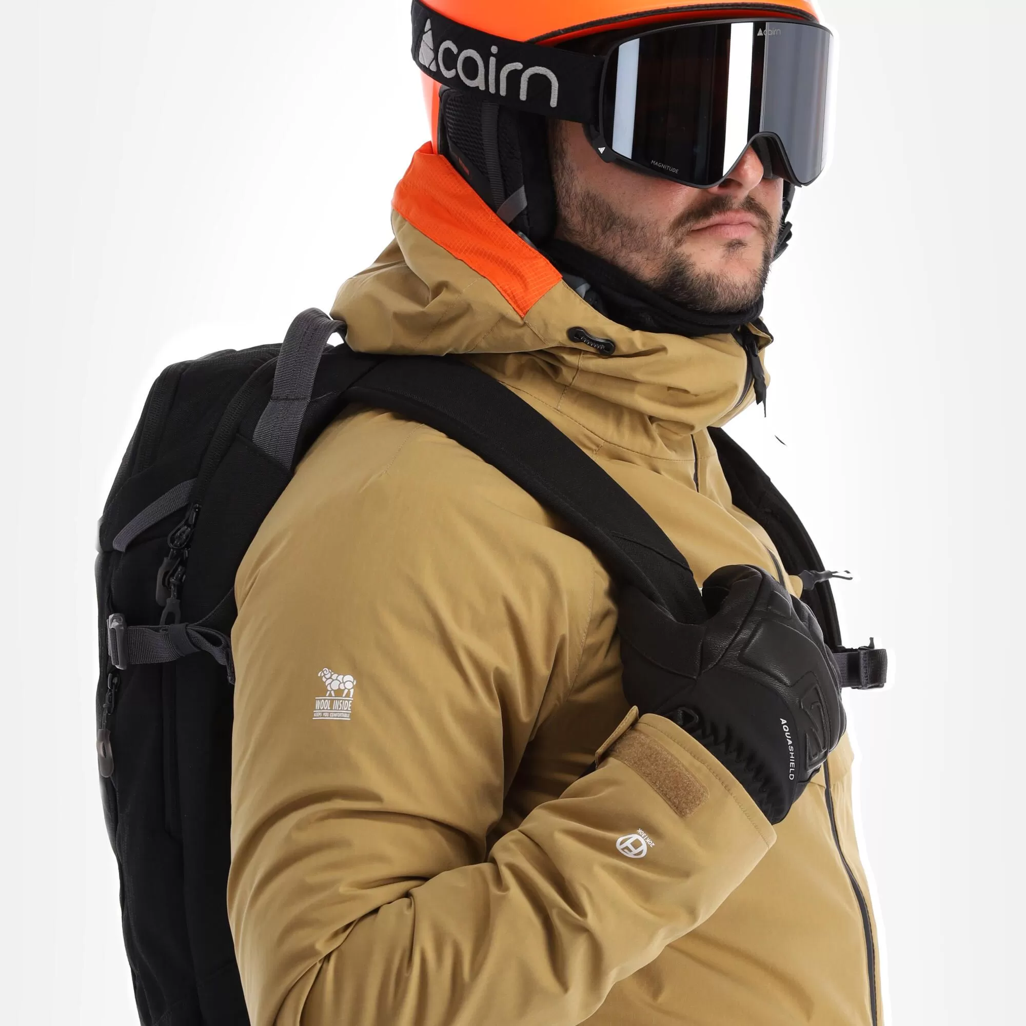 2117 Of Sweden, Nyhem Ski Jacket Men Goud 7 2117 Of Sweden, Nyhem Ski Jacket Men Goud - Image 5