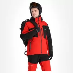 Deluni, Icerocker Pro Ski Jacket Men Red -Ski Online Store 22delun101v1 bi 04