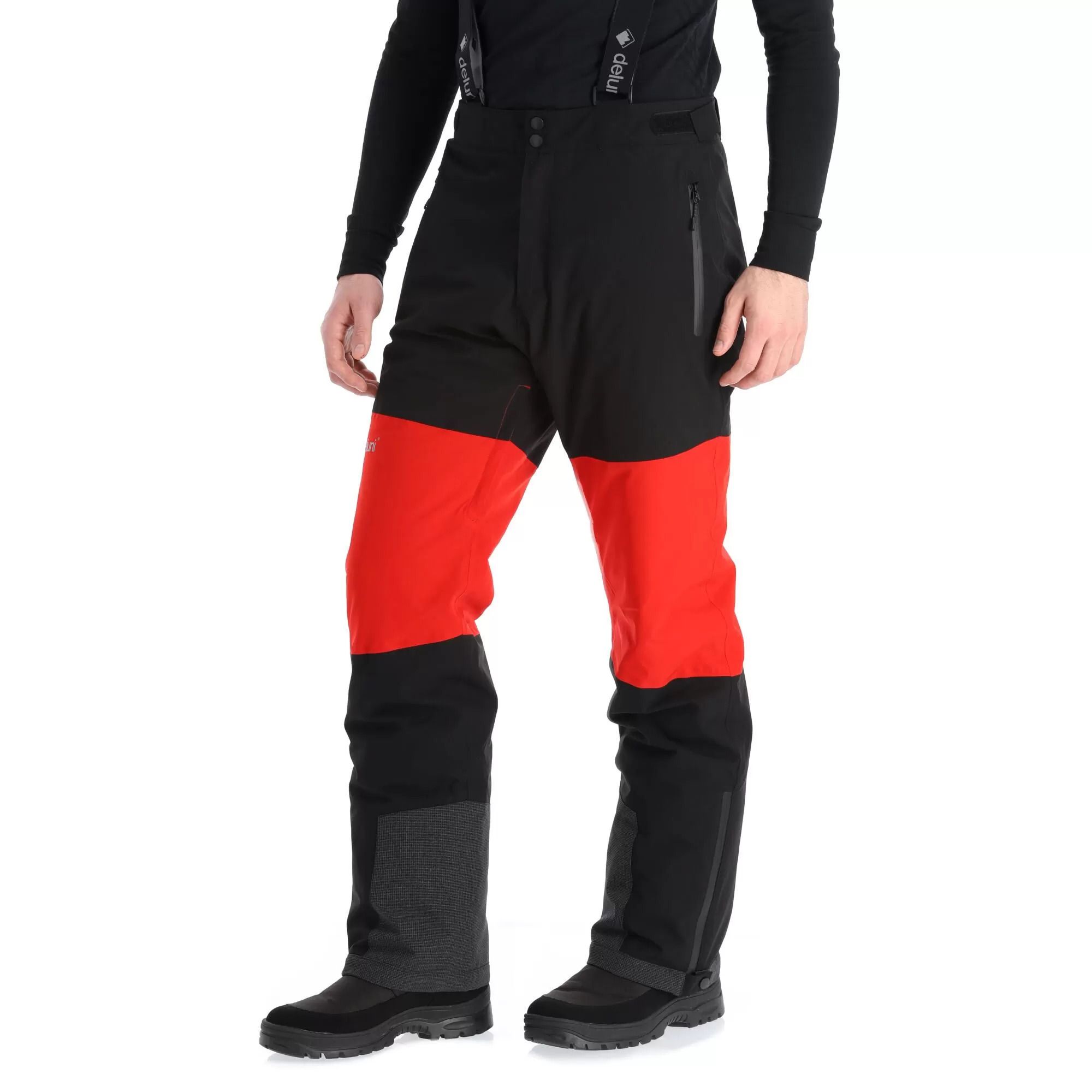 Deluni, Icerocker Pro/Plus Ski Pants Men Red 6 Deluni, Icerocker Pro/Plus Ski Pants Men Red - Image 4
