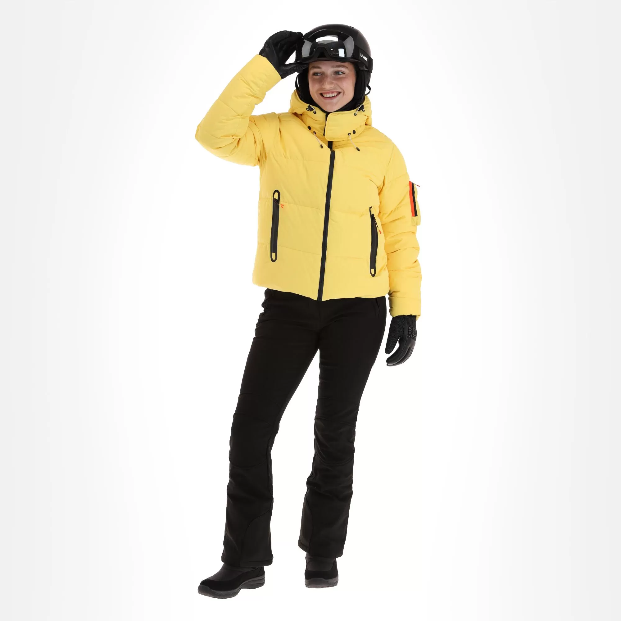 Icepeak, Eastport Ski Jacket Women Light Yellow 3 Icepeak, Eastport Ski Jacket Women Light Yellow