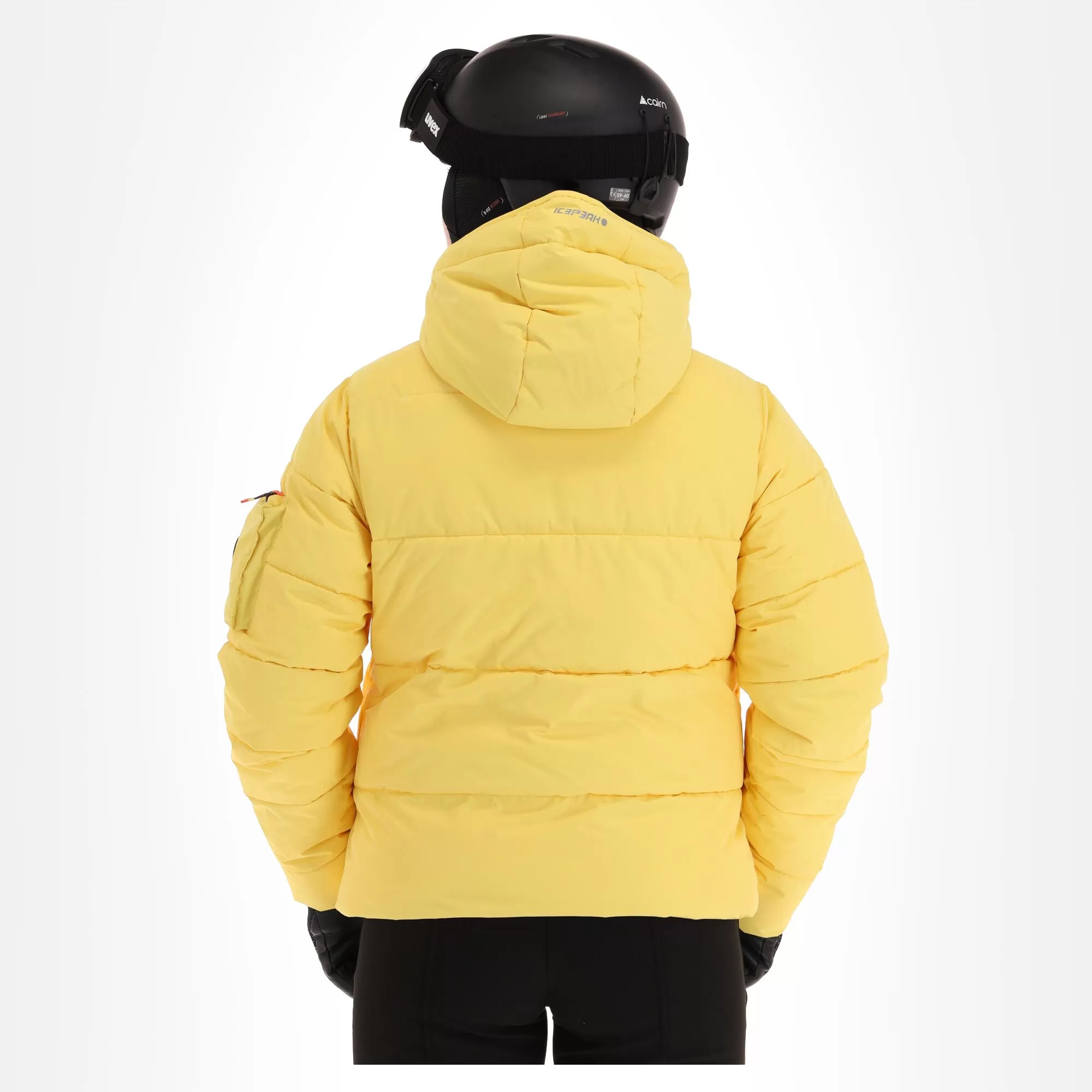 Icepeak, Eastport Ski Jacket Women Light Yellow 5 Icepeak, Eastport Ski Jacket Women Light Yellow - Image 3