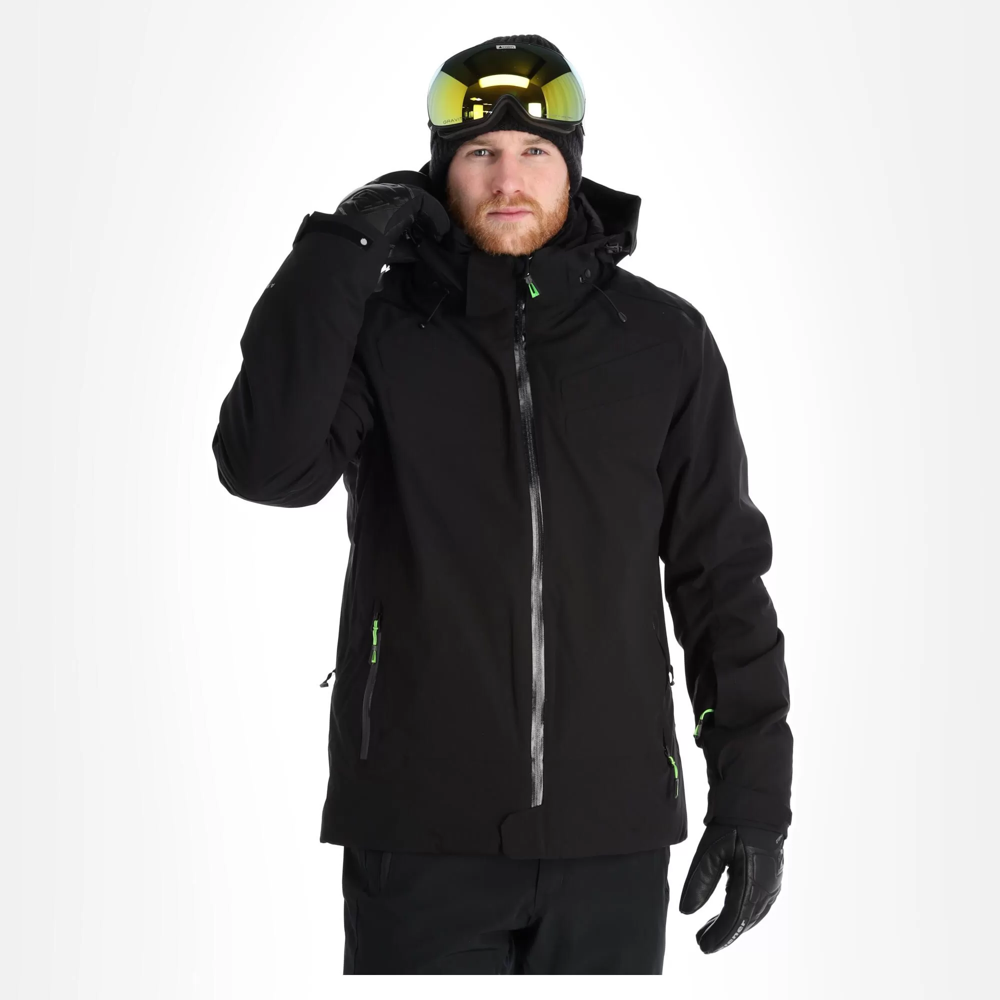Icepeak, Eisenberg Ski Jacket Men Black 4 Icepeak, Eisenberg Ski Jacket Men Black - Image 2