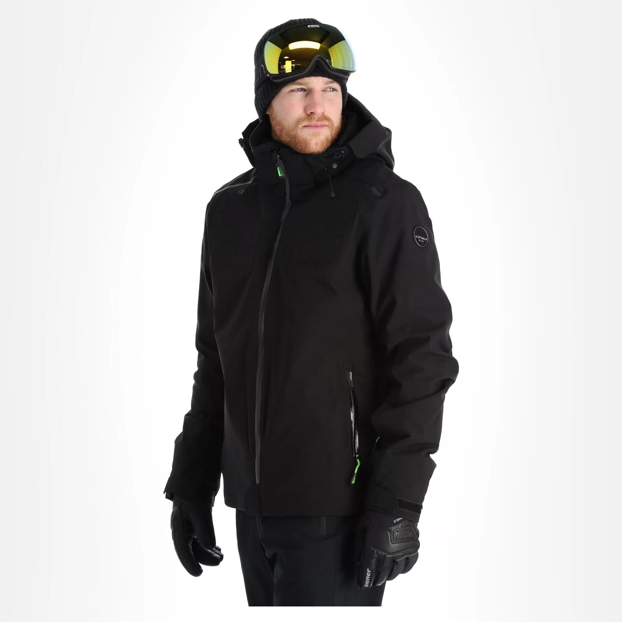 Icepeak, Eisenberg Ski Jacket Men Black 6 Icepeak, Eisenberg Ski Jacket Men Black - Image 4