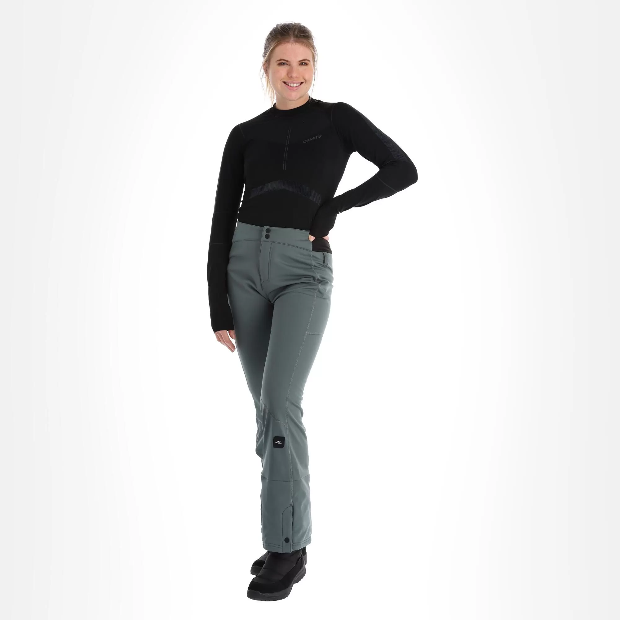 O'Neill, Blessed Softshell Ski Pants Women Balsam Green 3 O'Neill, Blessed Softshell Ski Pants Women Balsam Green