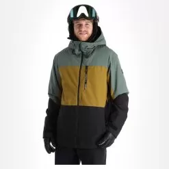 O'Neill, Carbon Ski Jacket Men Colour Block Balsam Green -Ski Online Store 22o nei108v1 bi 02