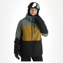 O'Neill, Carbon Ski Jacket Men Colour Block Balsam Green -Ski Online Store 22o nei108v1 bi 04