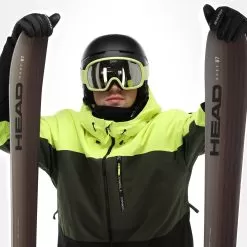 O'Neill, Carbon Ski Jacket Men Colour Block Pyranine Yellow -Ski Online Store 22o nei108v2 bi 05