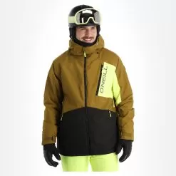 O'Neill, Jigsaw Ski Jacket Men Colour Block Plantation Green 8 O'Neill, Jigsaw Ski Jacket Men Colour Block Plantation Green -Ski Online Store 22o nei109v2 bi 02