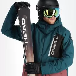O'Neill, Jigsaw Ski Jacket Men Colour Block Deap Teal Blue 11 O'Neill, Jigsaw Ski Jacket Men Colour Block Deap Teal Blue -Ski Online Store 22o nei109v3 bi 05