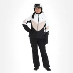 4F, Kudn008 Ski Jacket Women Beige