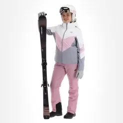 4F, Kudn008 Ski Jacket Women Light Pink