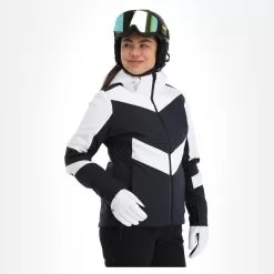 4F, Kudn011 Ski Jacket Women Deep Black -Ski Online Store 4f kudn011 aa jas gevoerd dames deep zwart 224fxxx105v1 BI 04