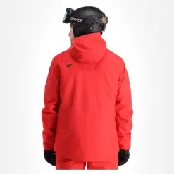 4F, Kumn001 Ski Jacket Men Red -Ski Online Store 4f kumn001 aa jas gevoerd heren rood 224fxxx106v3 BI 03