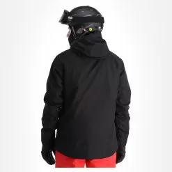 4F, Kumn003 Ski Jacket Men Deep Black -Ski Online Store 4f kumn003 aa jas gevoerd heren deep zwart 224fxxx107v3 BI 03
