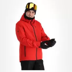 4F, Kumn003 Ski Jacket Men Red 10 4F, Kumn003 Ski Jacket Men Red -Ski Online Store 4f kumn003 aa jas gevoerd heren rood 224fxxx107v2 BI 04