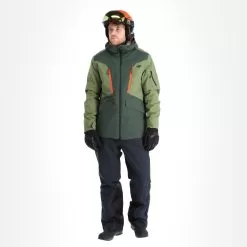 4F, Kumn008 Ski Jacket Men Dark Green