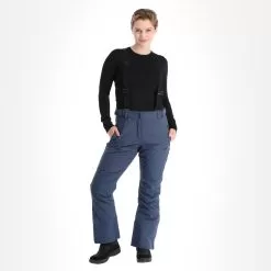 4F, Spdn001 Ski Pants Women Denim Blue