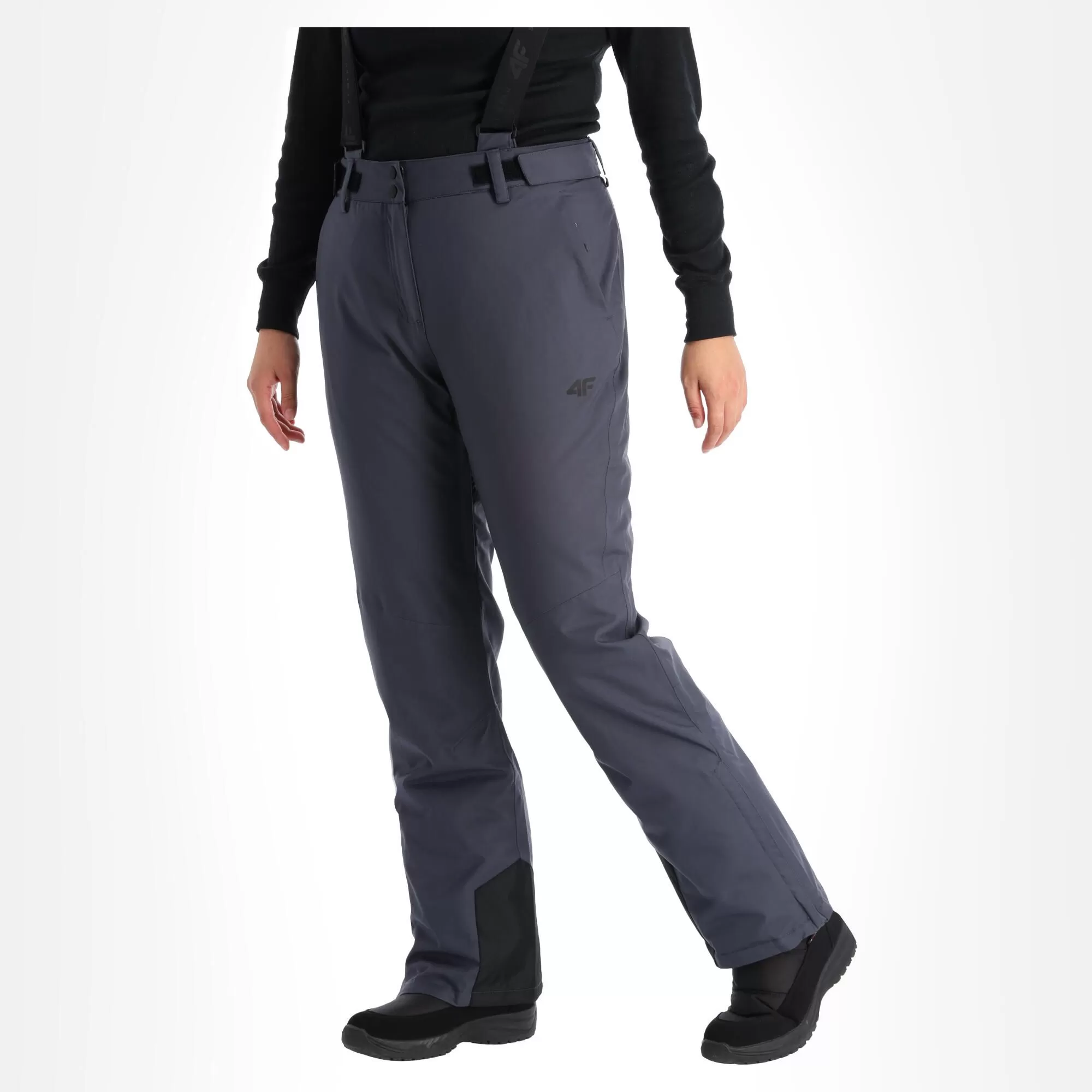 4F, Spdn002 Ski Pants Women Dark Grey 4 4F, Spdn002 Ski Pants Women Dark Grey - Image 2