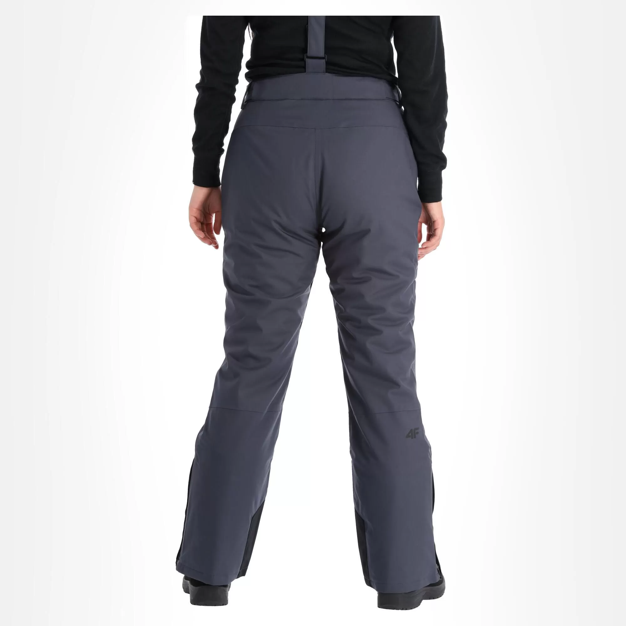 4F, Spdn002 Ski Pants Women Dark Grey 5 4F, Spdn002 Ski Pants Women Dark Grey - Image 3