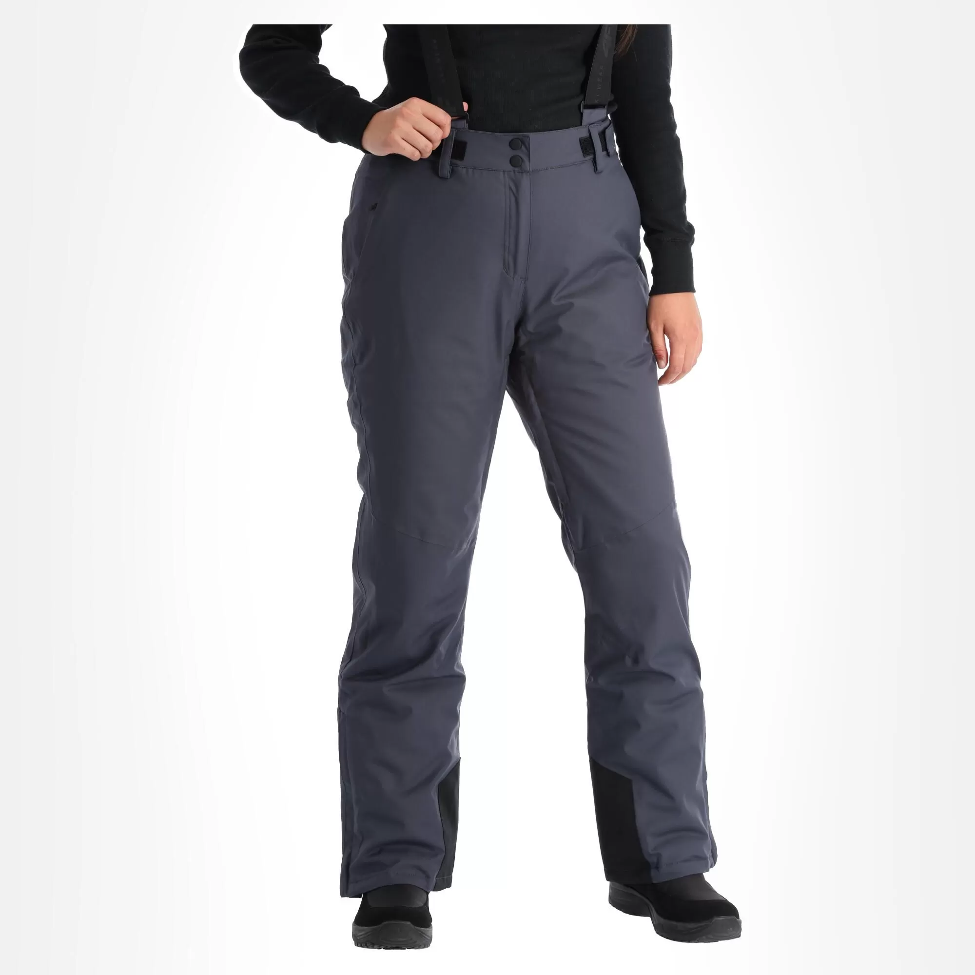 4F, Spdn002 Ski Pants Women Dark Grey 6 4F, Spdn002 Ski Pants Women Dark Grey - Image 4