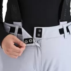 4F, Spdn002 Ski Pants Women Grey -Ski Online Store 4f spdn002 ba skibroek gevoerd dames grijs 224fxxx113v2 BI 05