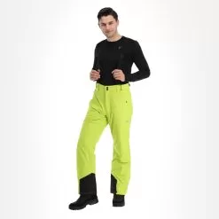 4F, Spmn001 Ski Pants Men Canary Green