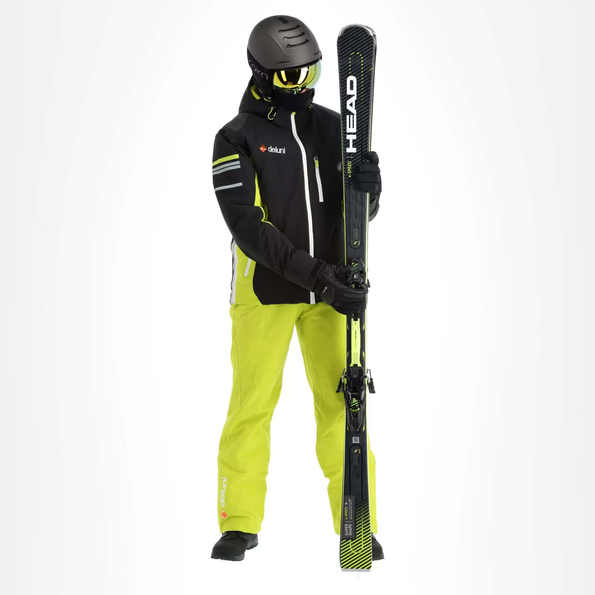 Deluni, Challenger 3 Ski Jacket Men Yellow/black 3 Deluni, Challenger 3 Ski Jacket Men Yellow/black