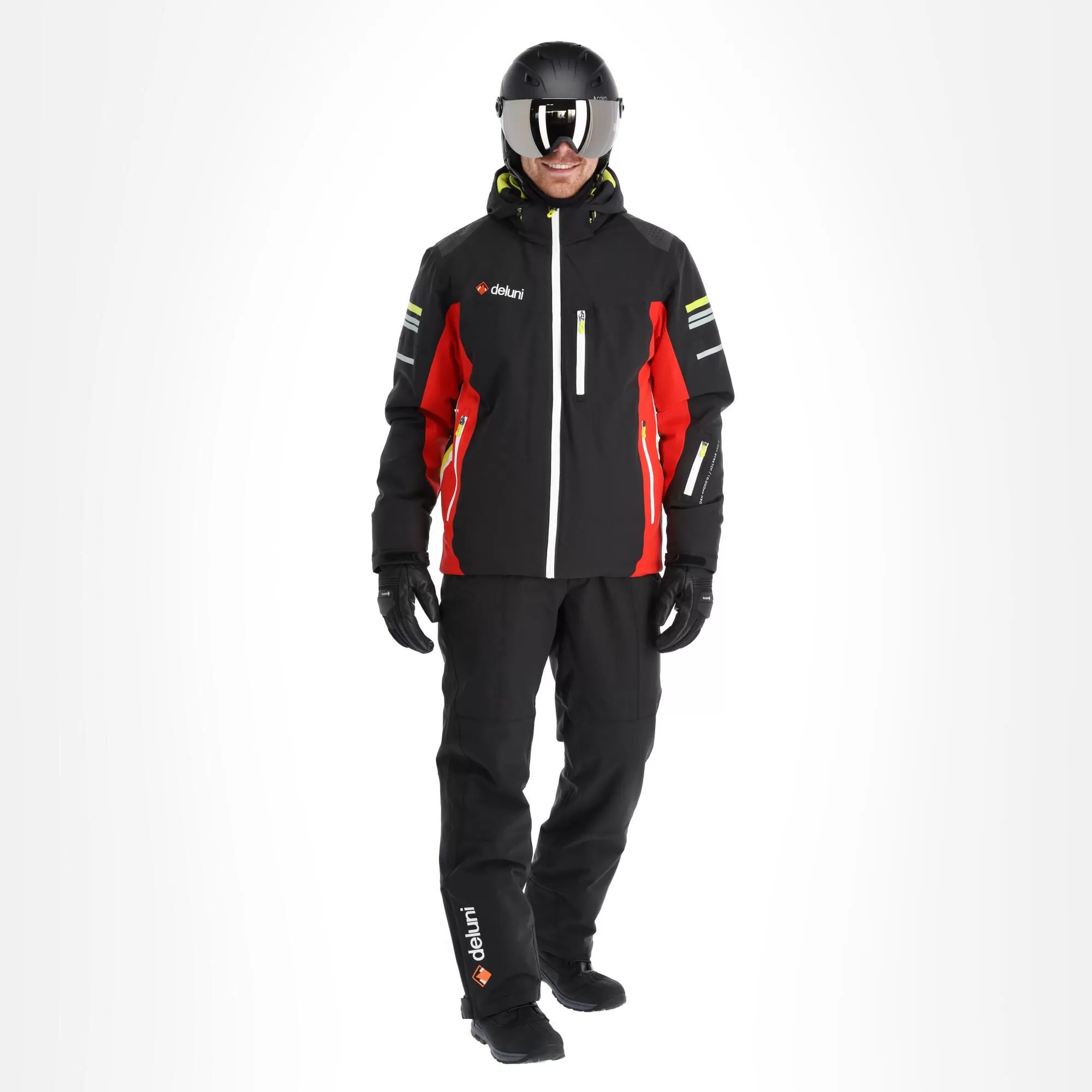 Deluni, Challenger 3 Ski Jacket Men Red/black 3 Deluni, Challenger 3 Ski Jacket Men Red/black