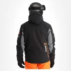 Deluni, Challenger 3 Ski Jacket Men Grey/black -Ski Online Store aa10del010e bi 03 1