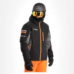 Deluni, Challenger 3 Ski Jacket Men Grey/black -Ski Online Store aa10del010e bi 04 1