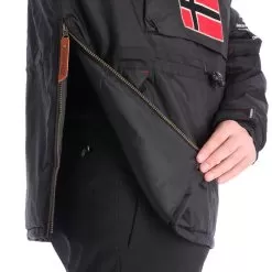 Geographical Norway, Barman Men 068 Bs2 Winter Anorak Men Black -Ski Online Store aa19geow10a bi 05