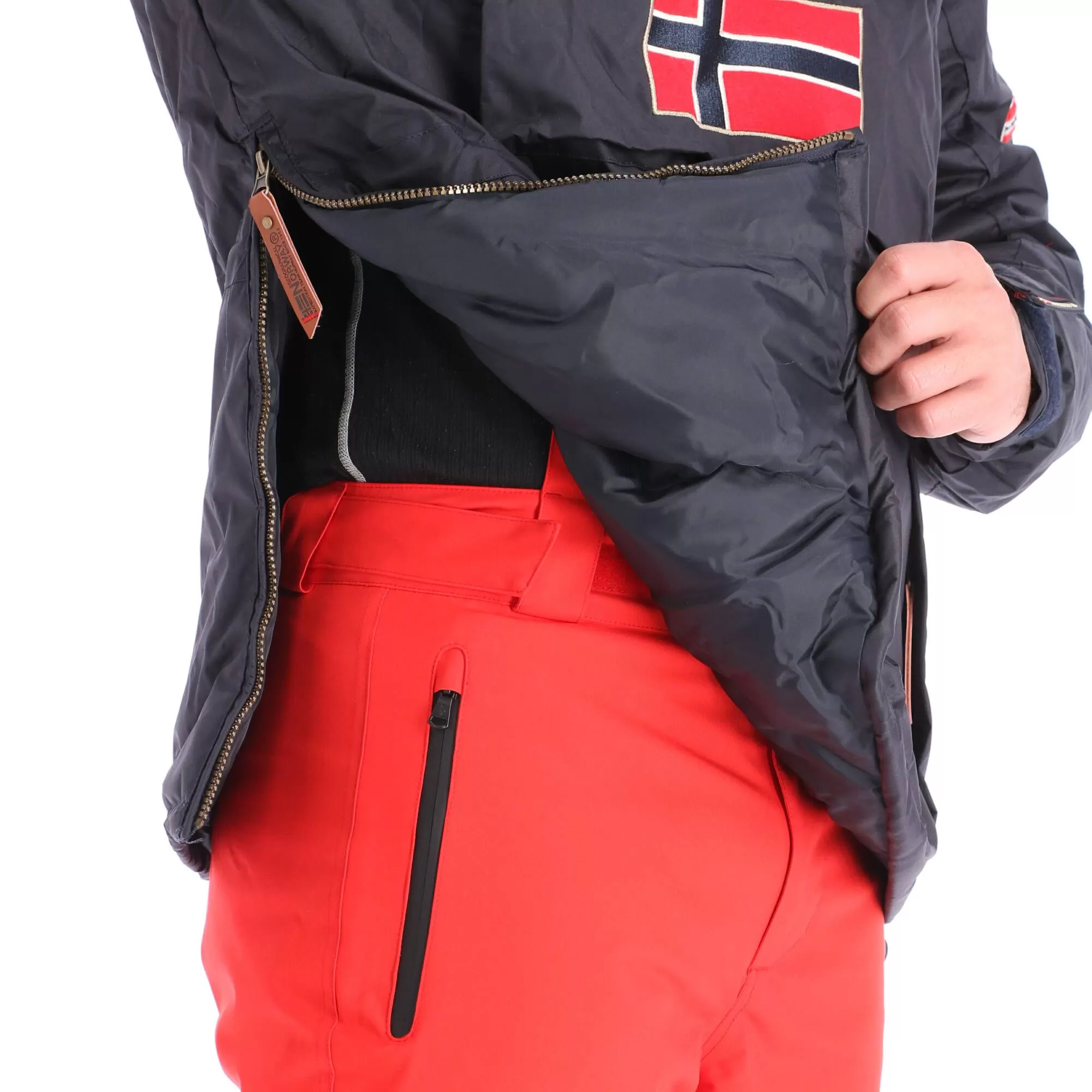 Geographical Norway, Barman Men 068 Bs2 Winter Anorak Men Navy Blue 7 Geographical Norway, Barman Men 068 Bs2 Winter Anorak Men Navy Blue - Image 5