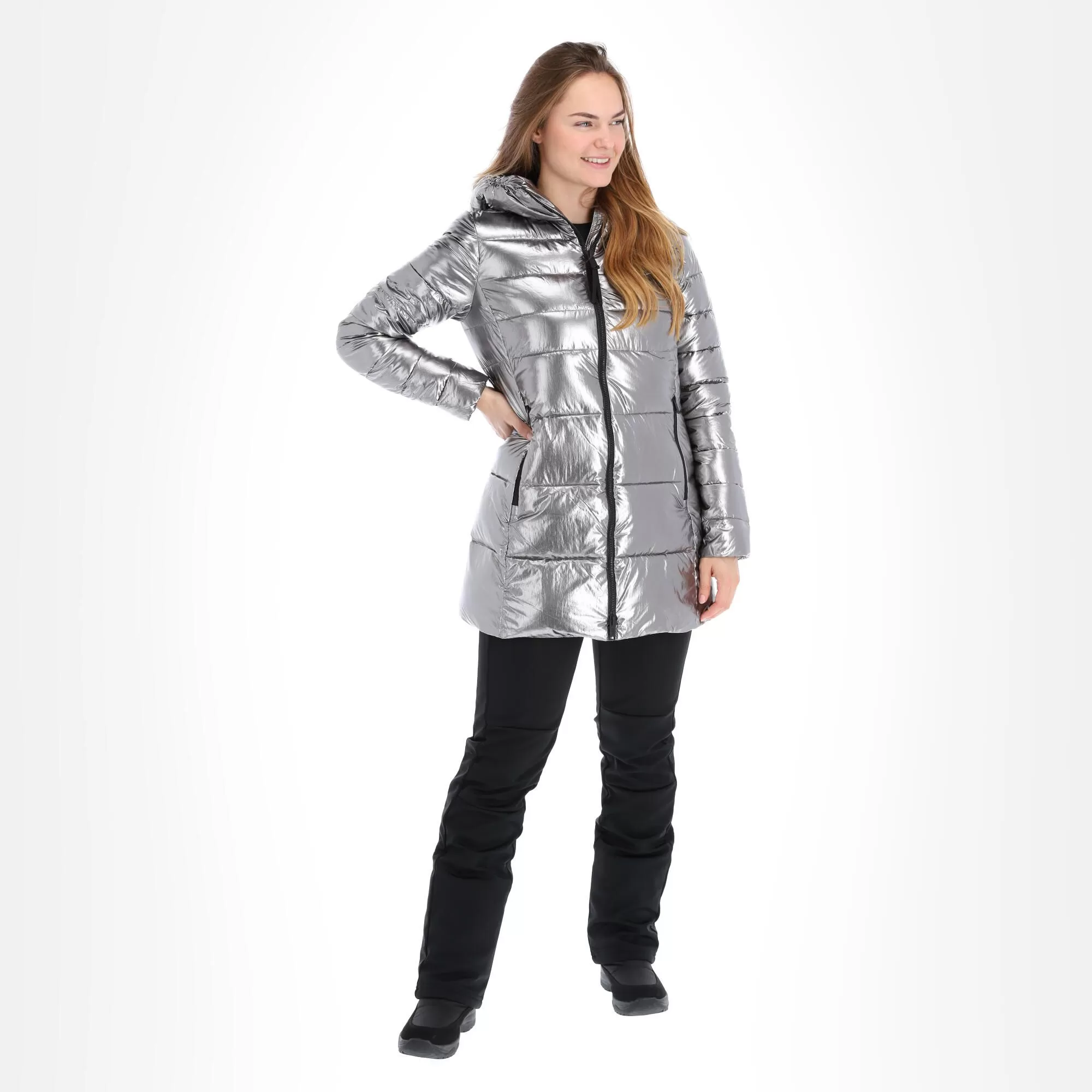 CMP, 30K3506 Winter Jacket Women Acciaio Grey 4 CMP, 30K3506 Winter Jacket Women Acciaio Grey - Image 2