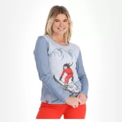 Almgwand, Schnaitstadlalm T-shirt Women Light Blue -Ski Online Store almgwand schnaitstadlalm gb t shirt dames light blauw 22almgw108v1 BI 04