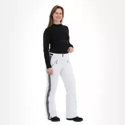 Almgwand, Schusselkopf Ski Pants Women Grey, White