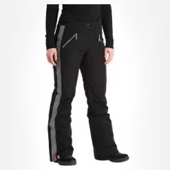 Almgwand, Schusselkopf Ski Pants Women Black, Grey -Ski Online Store almgwand schusselkopf ba skibroek gevoerd dames grijs zwart 22almgw102v1 BI 04