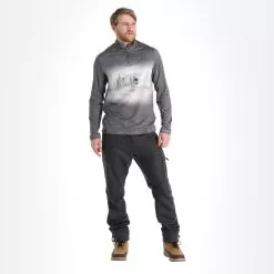 Almgwand, Schwarzkopfalm Pullover Men Anthracite Grey