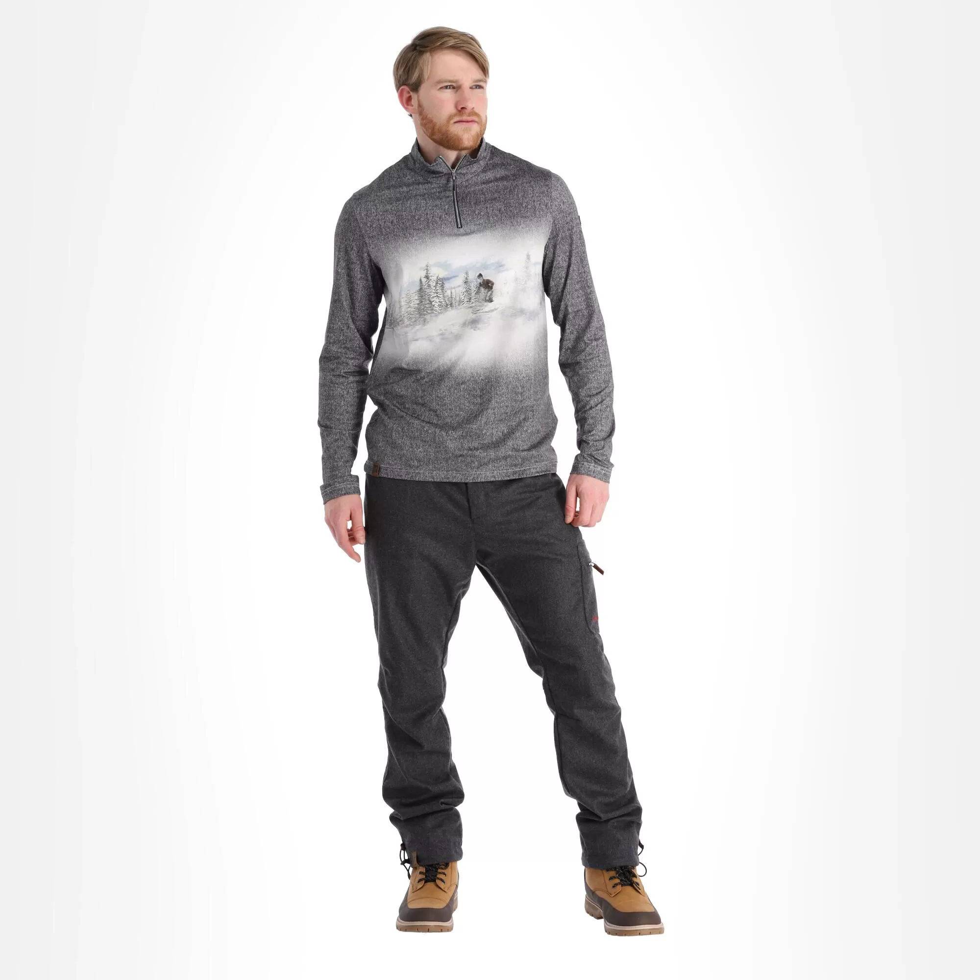 Almgwand, Schwarzkopfalm Pullover Men Anthracite Grey 3 Almgwand, Schwarzkopfalm Pullover Men Anthracite Grey
