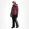 Almgwand, Stongerhohe Ski Jacket Women Aubergine Grey, Purple -Ski Online Store almgwand stongerhohe aa jas gevoerd dames aubergine grijs paars 22almgw117v2 BI 01
