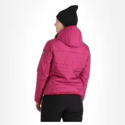 Almgwand, Weihnachtsegg Down Jacket Women Berry Pink -Ski Online Store almgwand weihnachtsegg aa jas gevoerd dames berry roze 22almgw116v3 BI 03