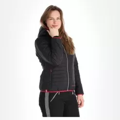 Almgwand, Weihnachtsegg Down Jacket Women Berry Black -Ski Online Store almgwand weihnachtsegg aa jas gevoerd dames berry zwart 22almgw116v2 BI 04