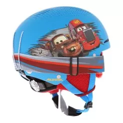 Alpina, Zupo Disney Set Ski Helmet With Visor Kids Matt Cars Blue -Ski Online Store alpina zupo disney set vizierhelm kinderen cars blauw OA30alp017c BI 04