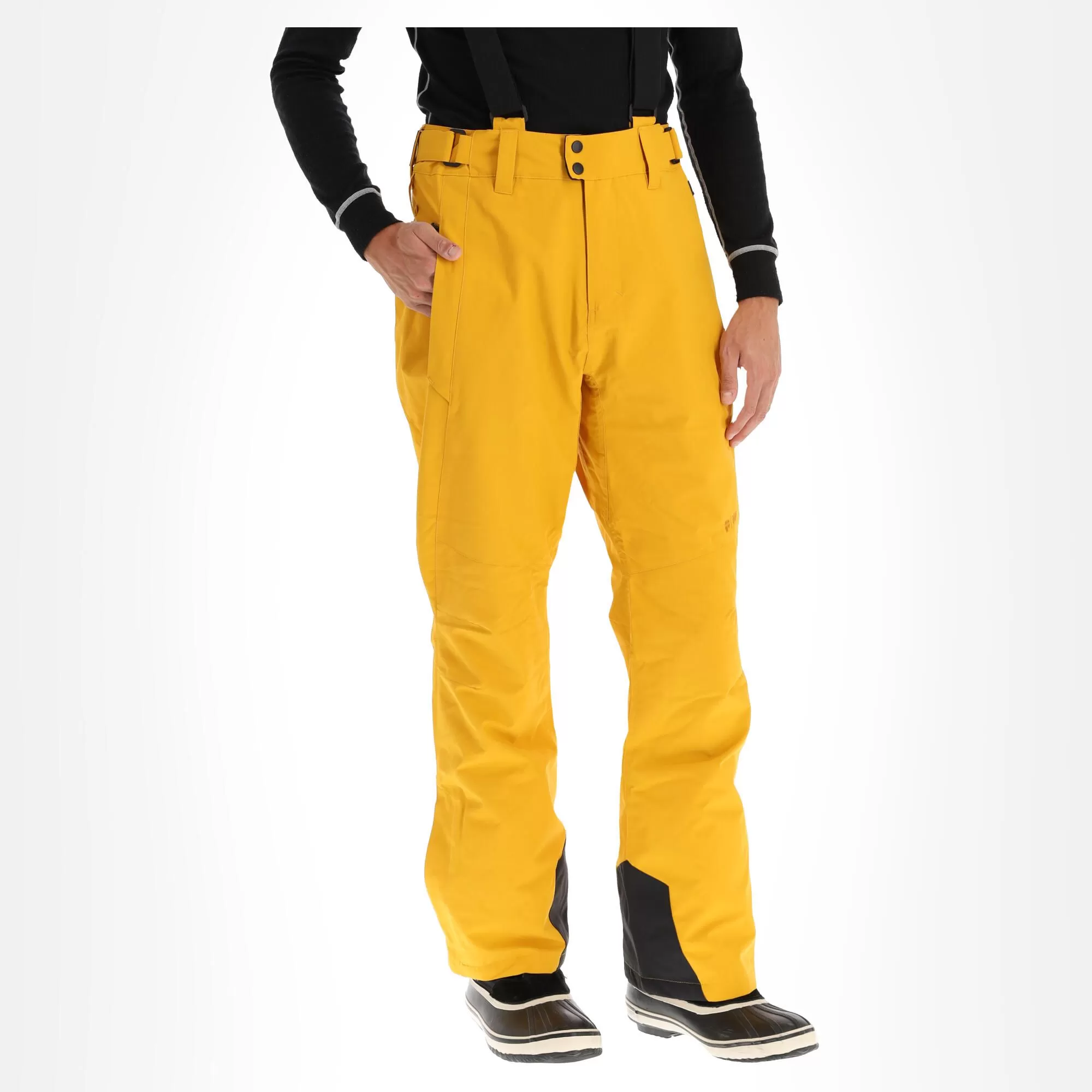 Protest, Owens Ski Pants Men Dark Yellow 4 Protest, Owens Ski Pants Men Dark Yellow - Image 2