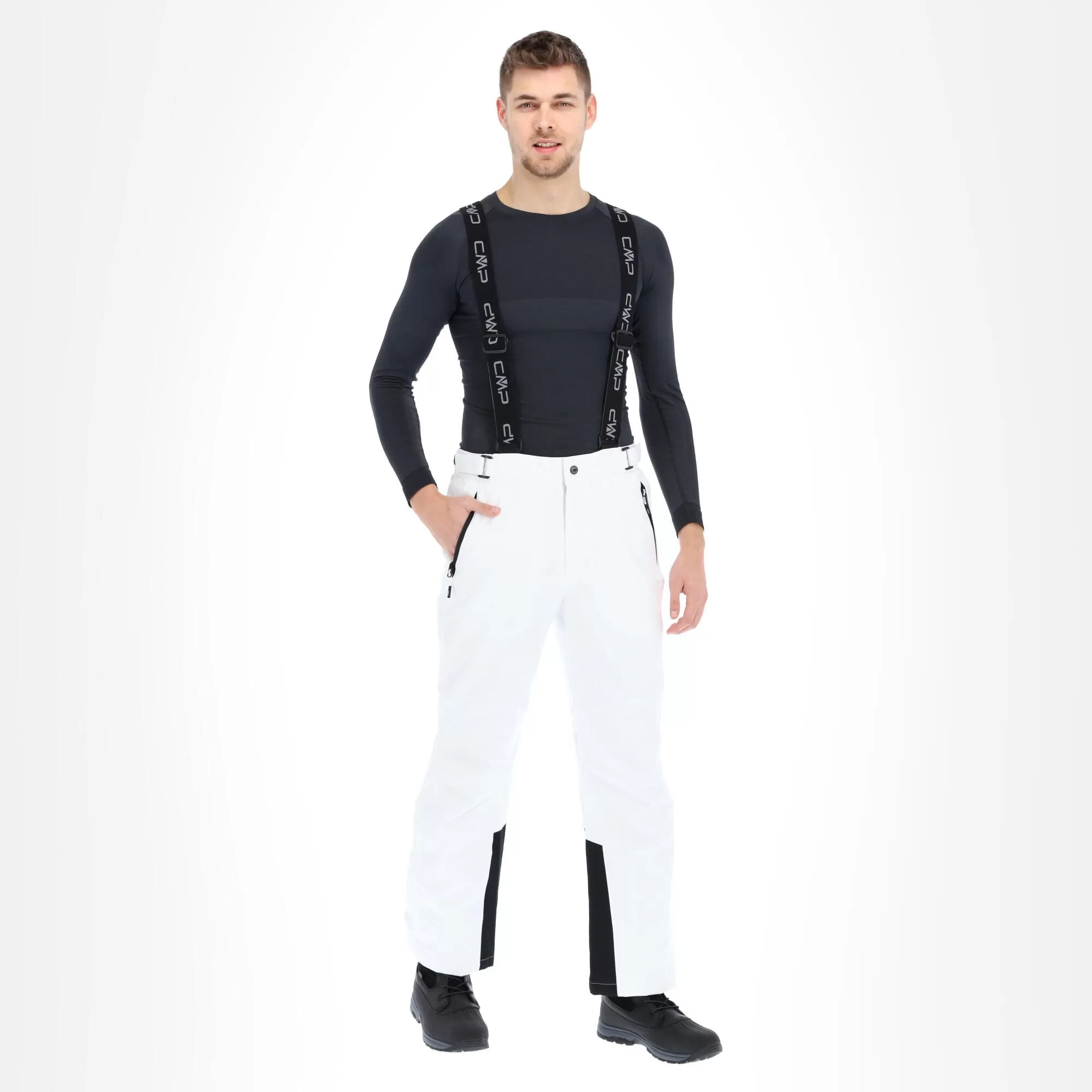 CMP, 3W17397N Ski Pants Men White 3 CMP, 3W17397N Ski Pants Men White