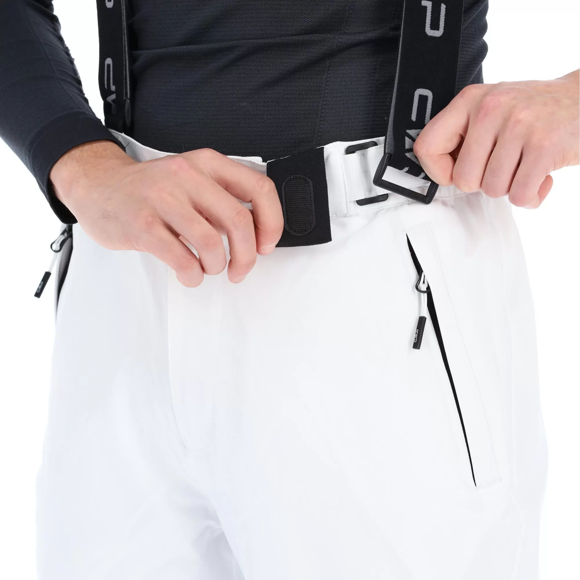 CMP, 3W17397N Ski Pants Men White 7 CMP, 3W17397N Ski Pants Men White - Image 5