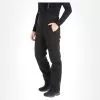 Deluni, Challenger Ski Pants Short Model Unisex Black -Ski Online Store ba18delw70a bi 02 2
